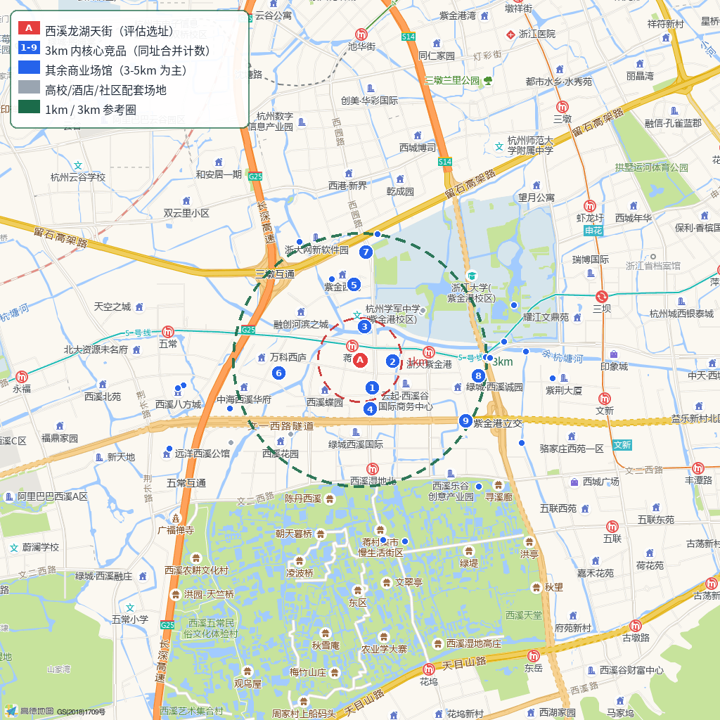 竞品分布地图